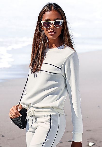 H.I.S Sweatshirt mit Piping auf der günstig online kaufen
