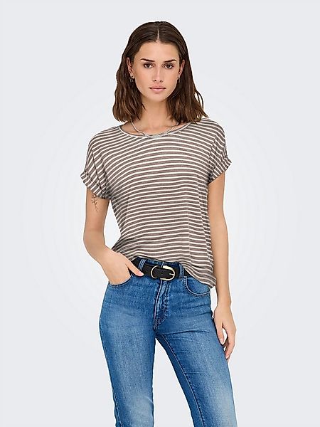 ONLY Kurzarmshirt ONLMOSTER STRIPE S/S O-NECK TOP JRS NOOS gestreift, lässi günstig online kaufen
