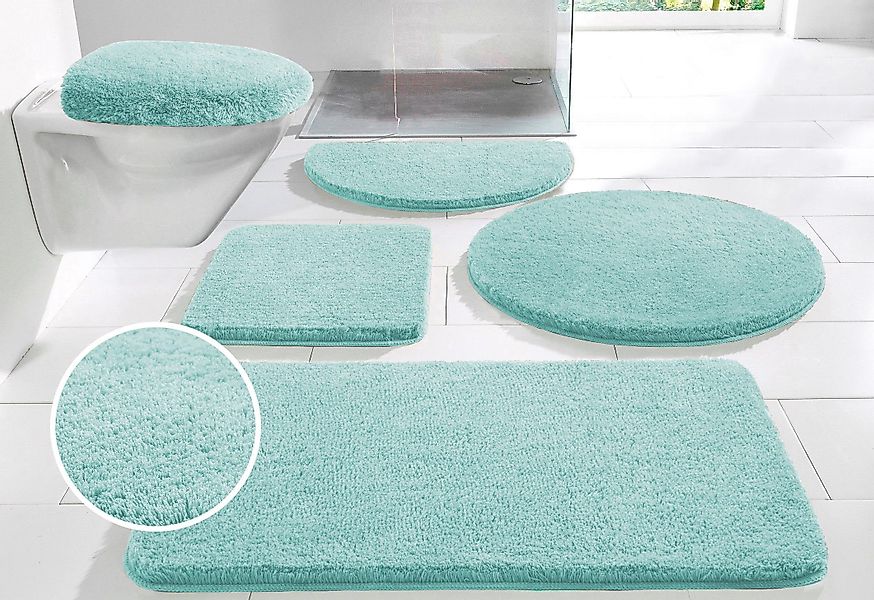 my home Badematte Merida, Badvorleger, Badezimmer günstig online kaufen