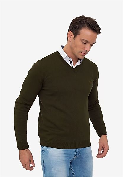 SIR RAYMOND TAILOR Strickpullover "Los Angeles", (1 tlg.), mit klassischem günstig online kaufen