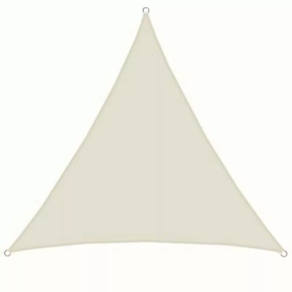 AMANKA Sonnensegel Sahara Beige L 4x4x4m Polyester beige günstig online kaufen