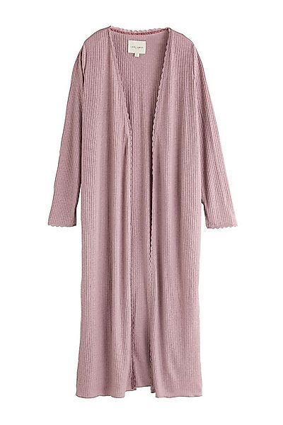 LAURA ASHLEY Strickjacke Laura Ashley lange, gerippte Lounge-Strickjacke (1 günstig online kaufen