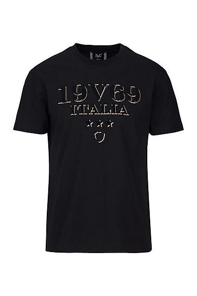 19V69 ITALIA T-Shirt - R-NECK T-SHIRT RAFAEL GOLD LOGO günstig online kaufen