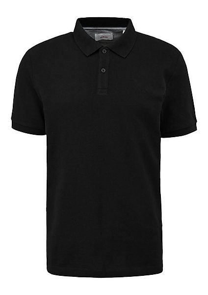 s.Oliver Poloshirt Basic (1-tlg) Piqué, Kragen, Knöpfe, Logo-Stickerei günstig online kaufen