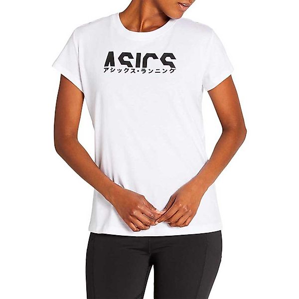 Asics Katakana Graphic Kurzärmeliges T-shirt L Brilliant White / Performanc günstig online kaufen