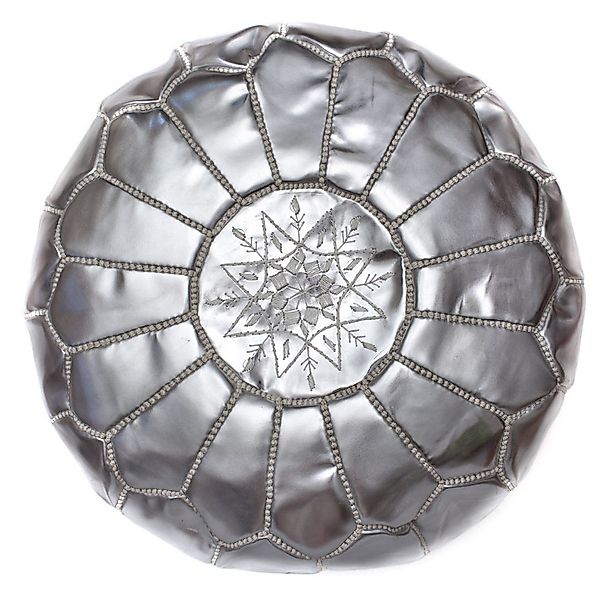 ALMADIH Pouf Leder Pouf Marokkanischer Echtleder günstig online kaufen