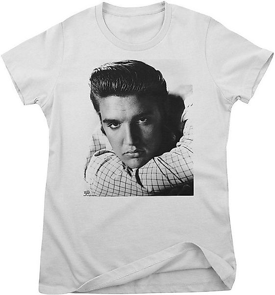 Elvis Presley Signature Product T-Shirt Love Me Tender Portrait Girly Tee günstig online kaufen