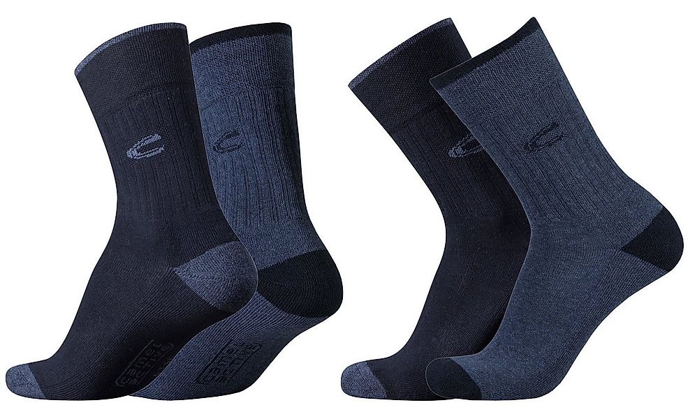 camel active Socken camel active Sportsocken Herren 4er Pack dark navy uni günstig online kaufen