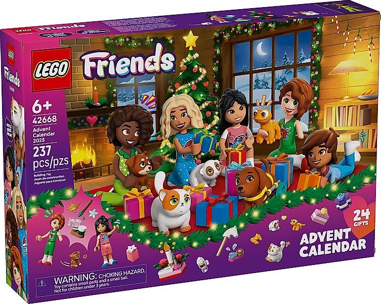 LEGO® Friends 42668 LEGO® Friends Adventskalender 2025 Spielbausteine, (Set günstig online kaufen