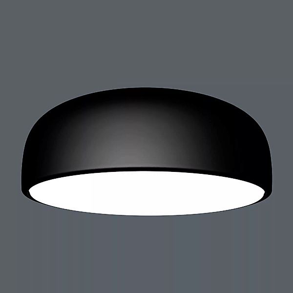 FLOS Smithfield C LED-Deckenleuchte, matt schwarz günstig online kaufen