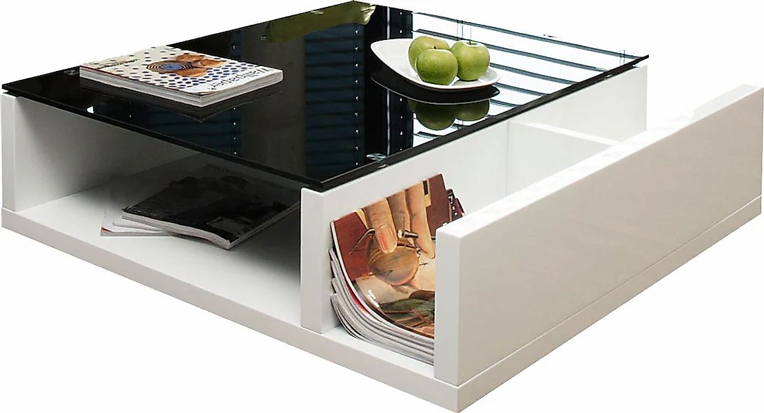 SalesFever Couchtisch "Eleganter Couchtisch" Praktisch mit integriertem Sei günstig online kaufen