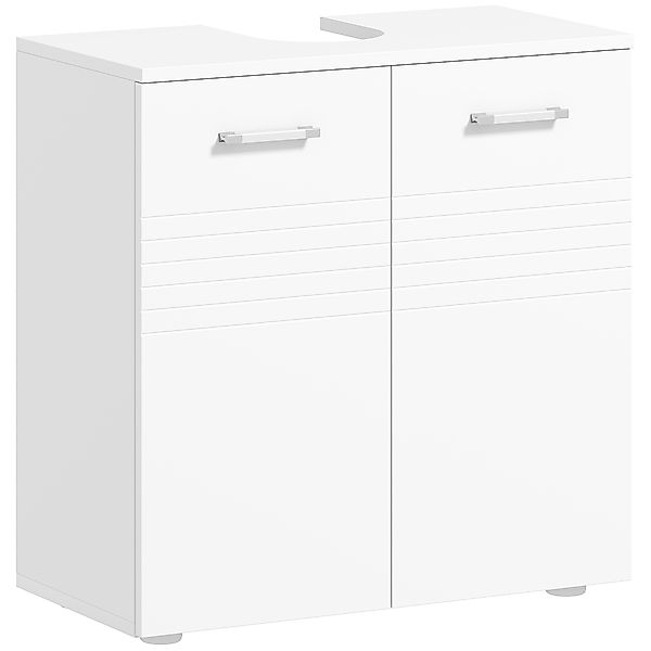 kleankin Waschbeckenunterschrank Badezimmerschrank Waschtischunterschrank m günstig online kaufen