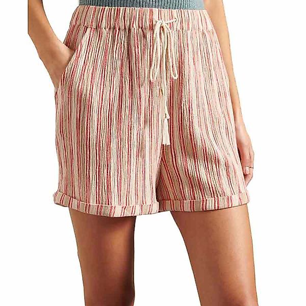 Superdry Lace Shorts Hosen S Pink Stripe günstig online kaufen