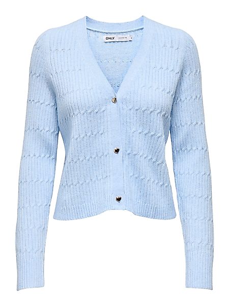 ONLY Strickjacke ONLKATIA LS CABLE V-NECK günstig online kaufen