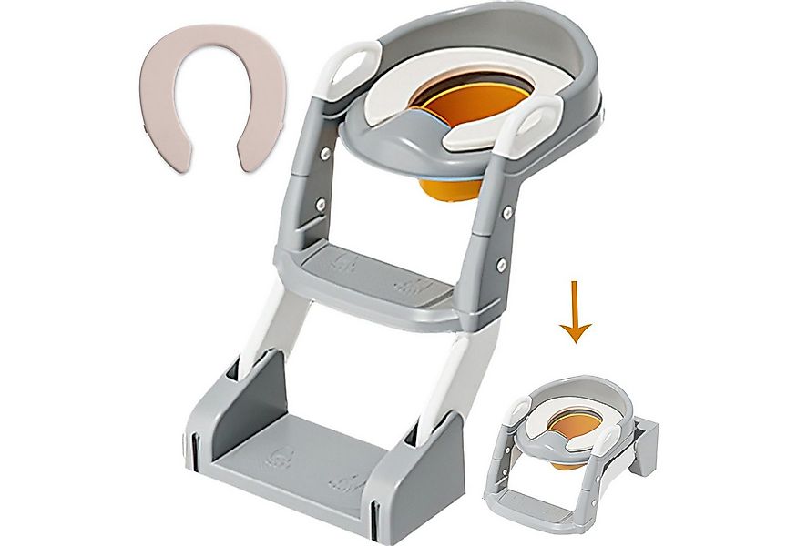 SURFOU Baby-Toilettensitz Kinder mit Treppe Toilettentrainer für Kinder, WC günstig online kaufen