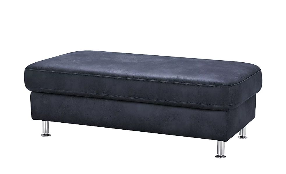 Mein Sofa bold XXL Hocker  Veit ¦ blau ¦ Maße (cm): B: 130 H: 46 T: 65 Pols günstig online kaufen