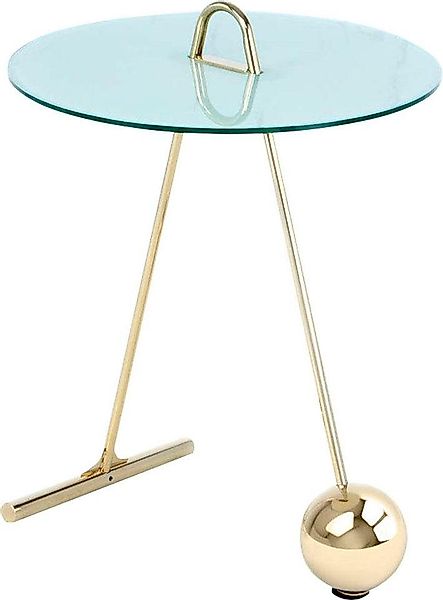 Kayoom Beistelltisch »Pendulum 525, mit runder Tischplatte« 1 Stk. tlg. Mar günstig online kaufen