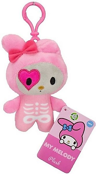 SANRIO Plüschanhänger Hello Kitty Bagclip Kuscheltier Plüsch rosa Schlüssel günstig online kaufen