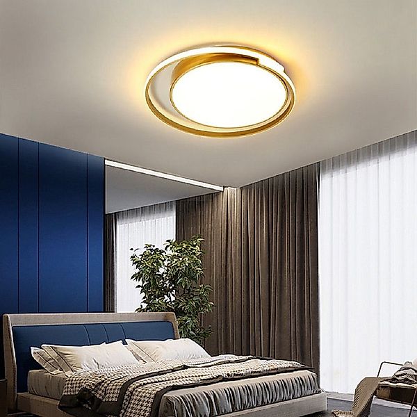 Daskoo Deckenleuchten 51cm Rund Modern LED günstig online kaufen