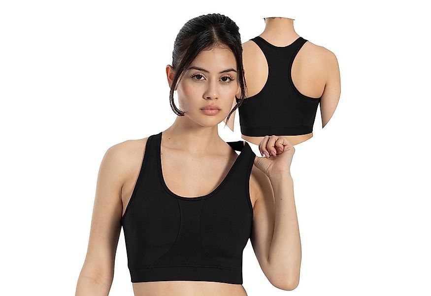 Smilodox Sport-BH Candace, Shaped Fit Bra Racerback, breites Unterbrustband günstig online kaufen
