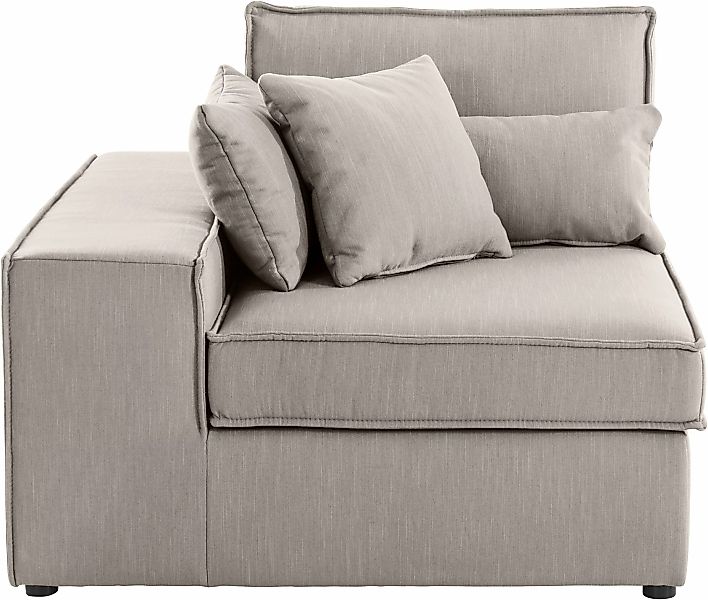 RAUM.ID Sofaelement "Florid", als Teil eines Modulsofas, fester Sitzkomfort günstig online kaufen