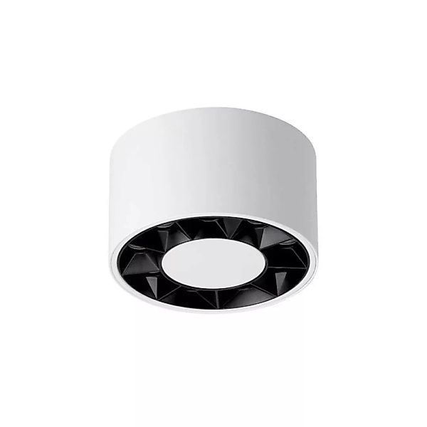 famlights | LED Deckenleuchte Dela in Weiß und Schwarz 9x 1,11W 1199lm günstig online kaufen