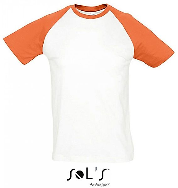 SOLS Rundhalsshirt Raglan Funky 150 Herren günstig online kaufen