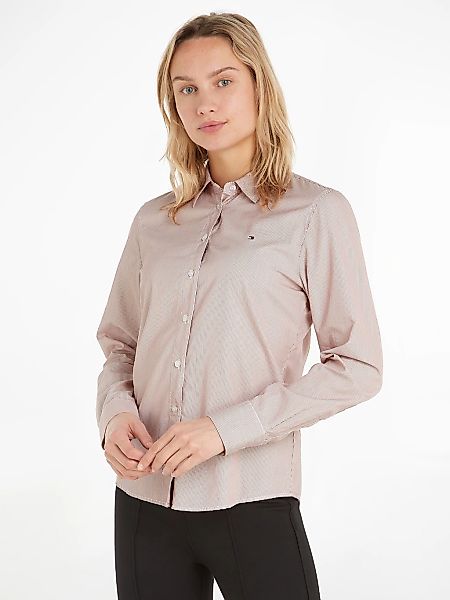 Tommy Hilfiger Hemdbluse "CO ITHAKA STRIPE REGULAR SHIRT", im modischen Str günstig online kaufen