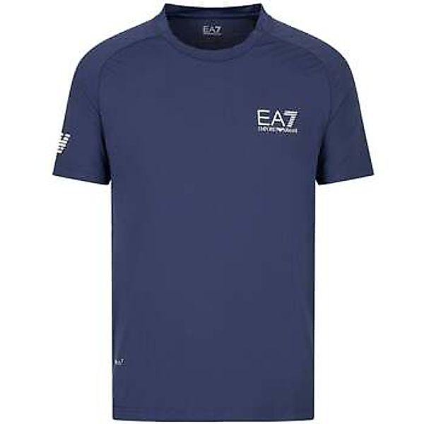 Emporio Armani EA7  T-Shirts & Poloshirts 8NPT22 PJEMZ-1554 NAVY günstig online kaufen