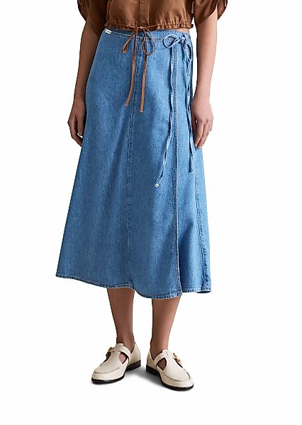 Marc OPolo DENIM Jeansrock "mit recyeltem Leinen-Garn" günstig online kaufen