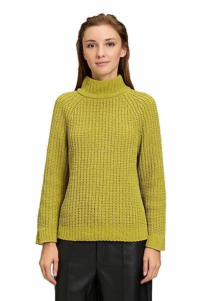 Cartoon Strickpullover "Damen mit Stehkragen", 1 Stk. Rippbündchen günstig online kaufen