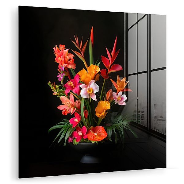 MuchoWow Acrylglasbild Blumenstrauß - Blumen - günstig online kaufen