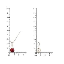 Schöner-SD Kette mit Anhänger Silberkette mit günstig online kaufen