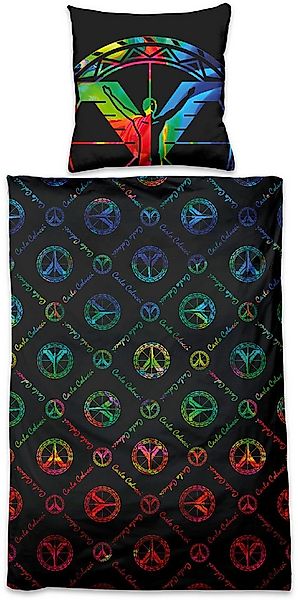 CARLO COLUCCI Bettwäsche Rombo aus weicher Microfaser mit Logoprint, Microf günstig online kaufen