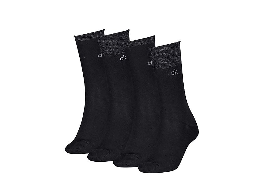 Calvin Klein Socken CK WOMEN SOCK 4P HOLIDAY PACK LUREX (4-Paar, 4er Pack) günstig online kaufen