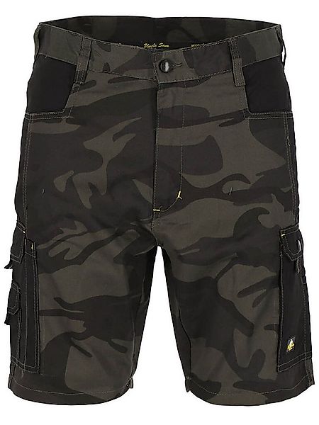 Uncle Sam Arbeitsshorts 20420 Herren Arbeitshose im Camouflage-Muster - Kur günstig online kaufen
