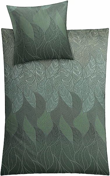 Kleine Wolke Bettwäsche »Jamiro« 2 Stk. tlg. mit Blättern günstig online kaufen