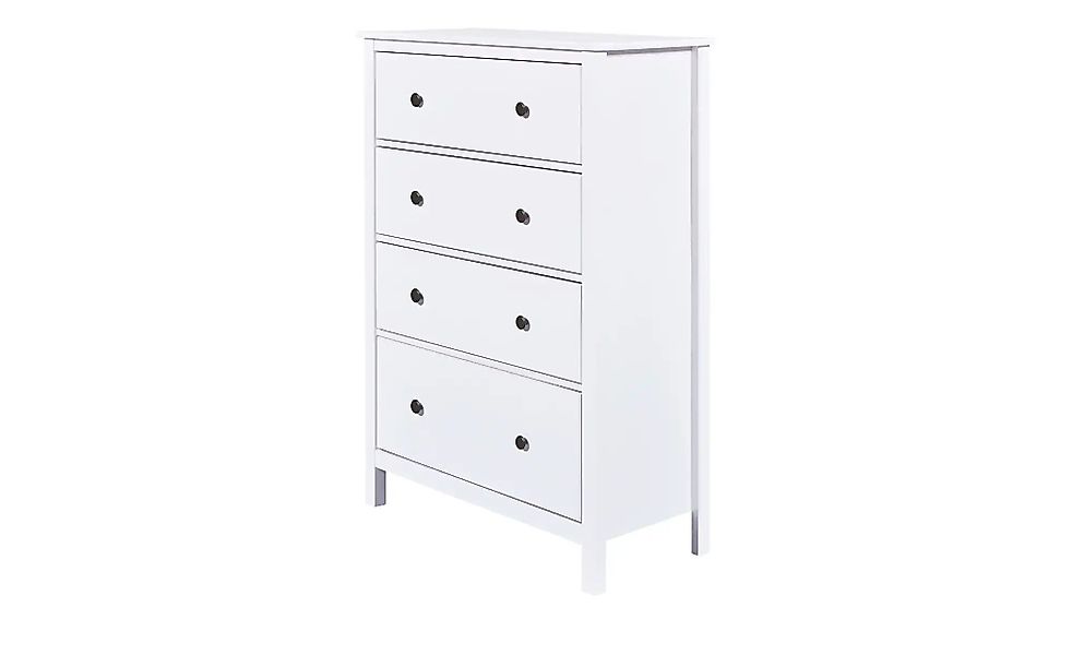 Kommode aus Massivholz Landliv ¦ weiß ¦ Maße (cm): B: 85 H: 120 T: 45.0 Kom günstig online kaufen