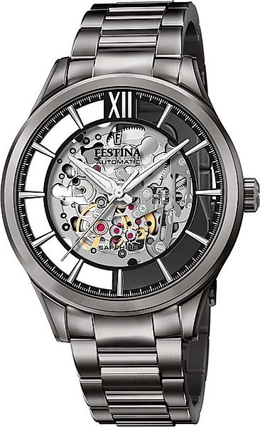 Festina Automatikuhr Automatik F20632/1, Armbanduhr, Herrenuhr, mechanische günstig online kaufen