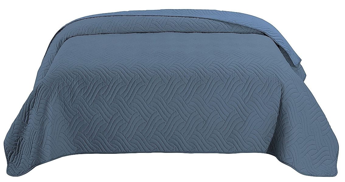 wometo Tagesdecke Wendedecke XXL aus samtweicher Microfaser, OEKO-TEX®, wat günstig online kaufen