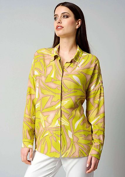 Alba Moda Hemdbluse Druckbluse in grafischem günstig online kaufen