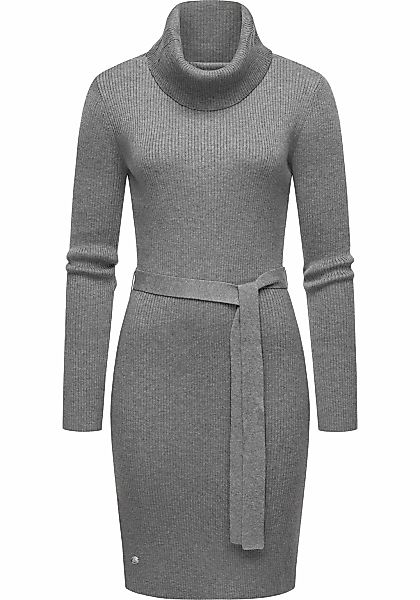 Ragwear Sweatkleid "Miyya" Ohne Taschen warmes Winterkleid mit breitem Roll günstig online kaufen