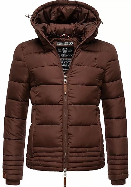 Marikoo Winterjacke "Sole", mit Kapuze, modisch taillierte Damen Steppjacke günstig online kaufen