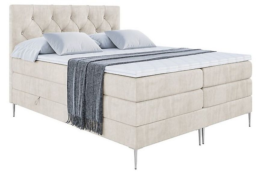 ALTDECOR Boxspringbett MIRAGE-F KING (Multipocket-Matratze H4, H3 Matratze günstig online kaufen