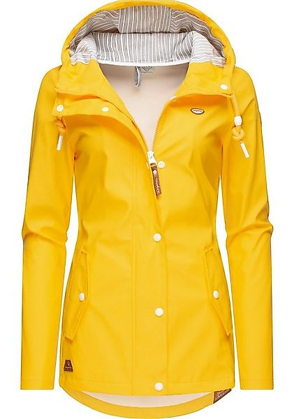 Ragwear Regenjacke YM-Marge stylische Übergangsjacke mit großer Kapuze günstig online kaufen