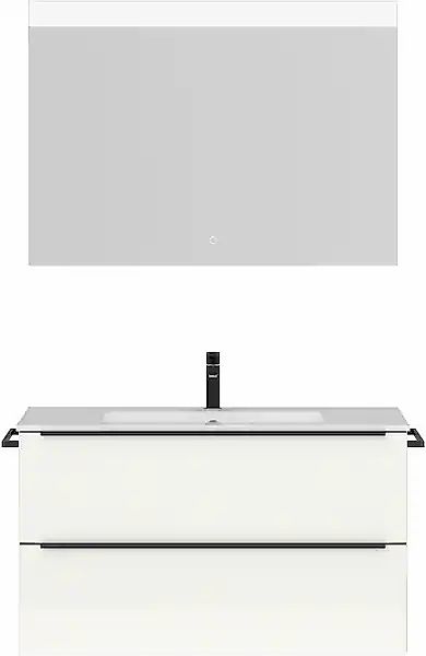 nobilia® Badmöbel-Set »Levere« vormontiert, mit Soft-Close, 2 Stk. tlg. günstig online kaufen