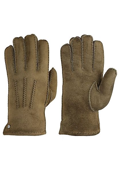 PEARLWOOD Lederhandschuhe NORTH (1 Paar) warm gefüttert, Ziernähte, Tempera günstig online kaufen