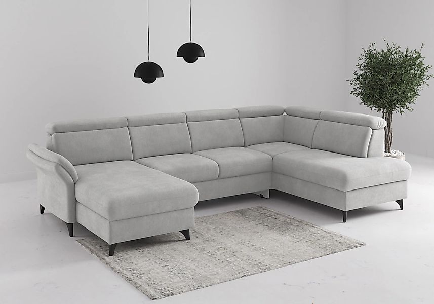 sit&more Wohnlandschaft "Glendale, U-Form" inkl. Kopfteilverstellung,wahlwe günstig online kaufen