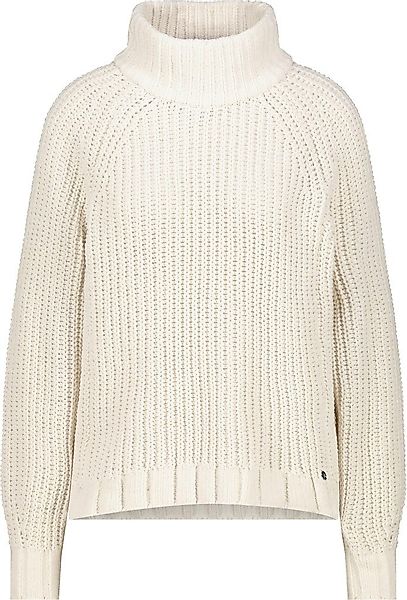 Monari Rundhalspullover 809489 Perlfangmuster aus Chenille-Garn günstig online kaufen