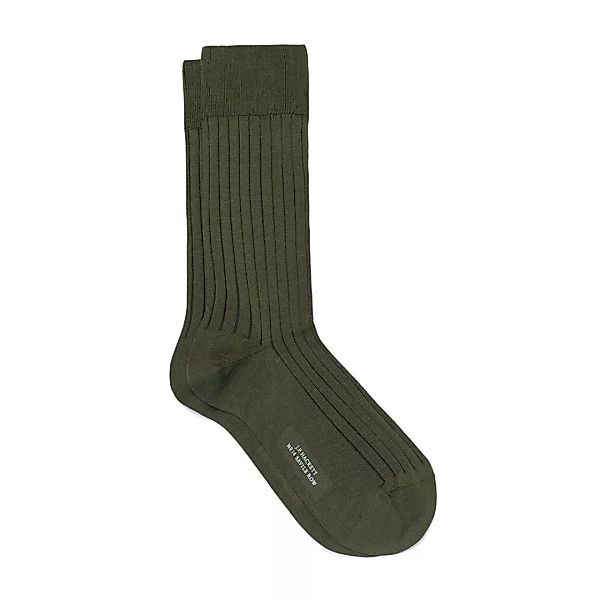 Hackett Sr Contrt Rib Socken S-M Green / Green günstig online kaufen